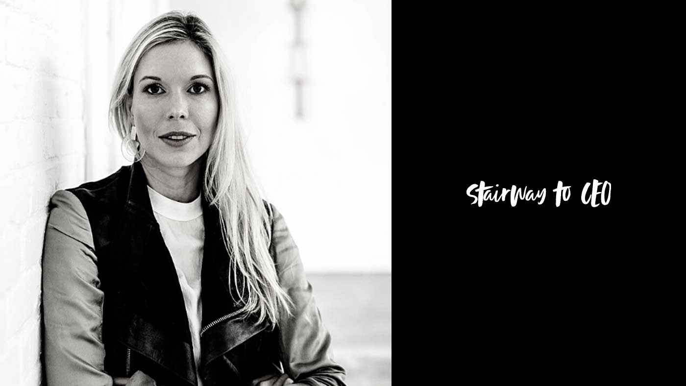 Liz on the Stairway to CEO podcast