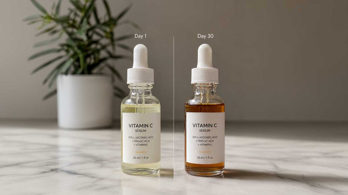 Does vitamin C serum go bad? Independent lab tests found top serums already degraded 30% below label claims at Day 1