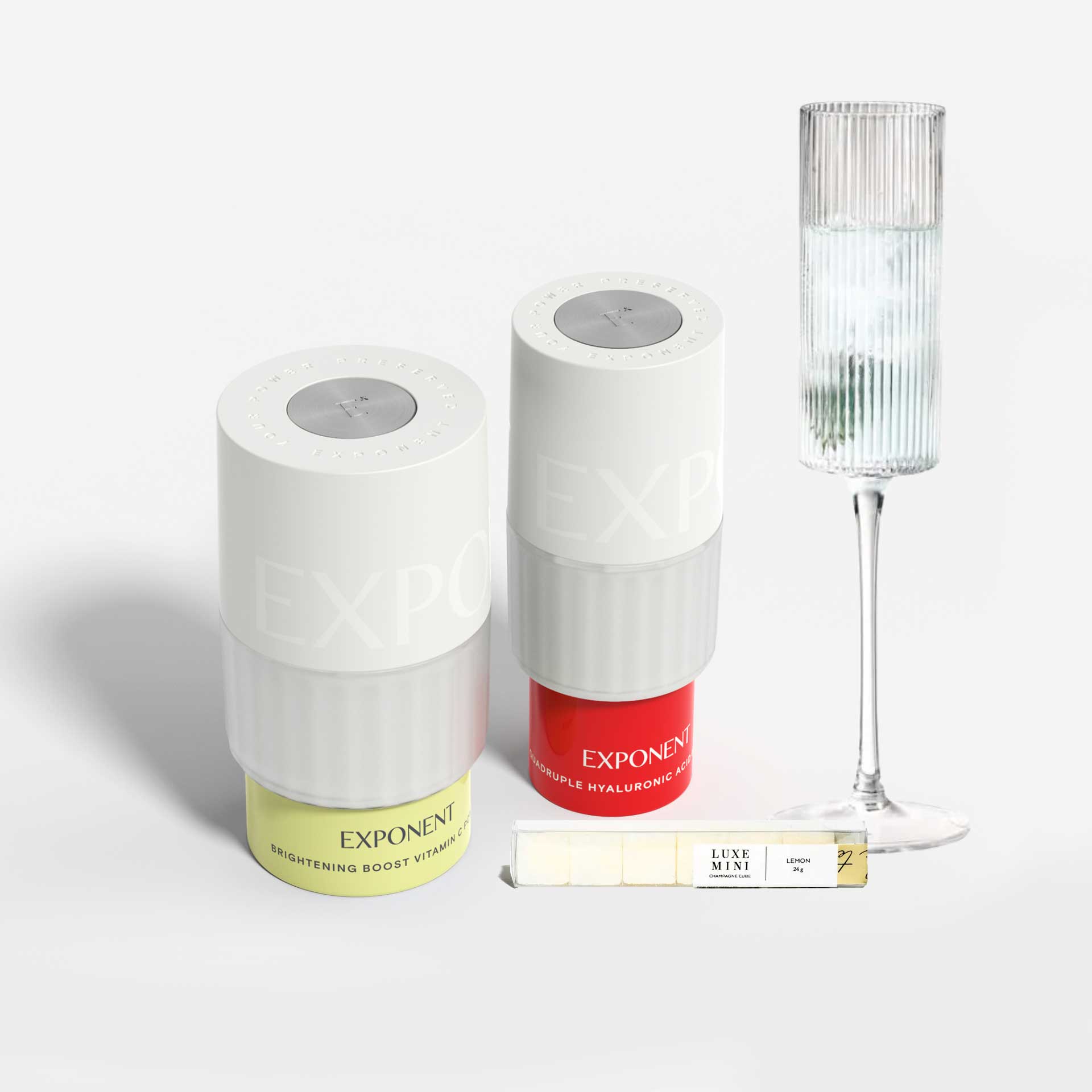 Brightening Boost Vitamin C Gift Set-- Exponent Beauty Skincare Serums